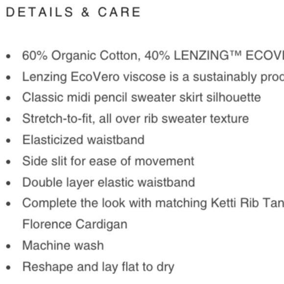 Alp-n-Rock Ida Midi Skirt Pink Slit Pull On Knit Luxury Designer Large - Picture 11 of 12